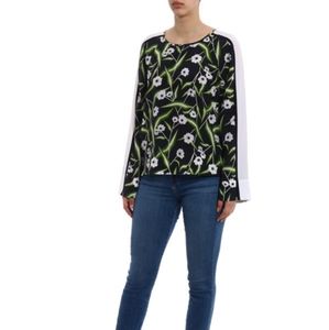 Equipment Abilene Floral Silk Blouse